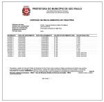 Certidão Negativa de Taxa de Lixo