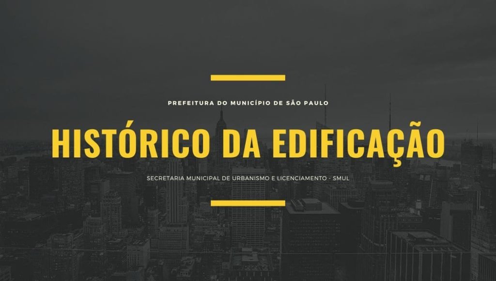 Certidão de Histórico da Edificação