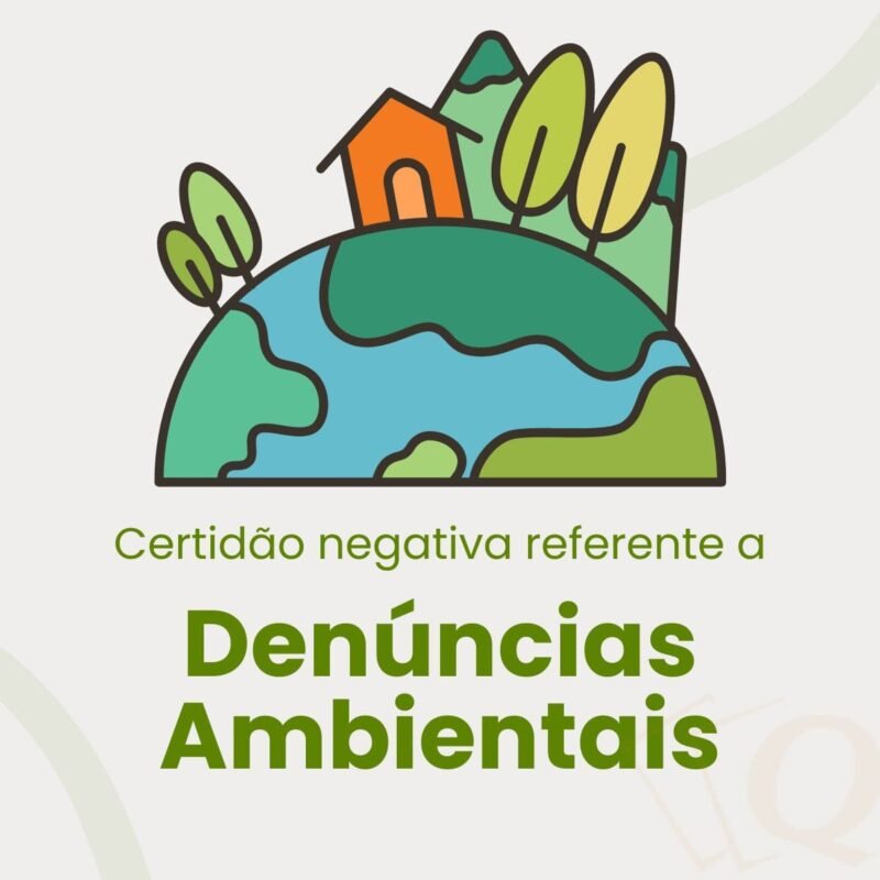 Certidão negativa referente a denúncias ambientais